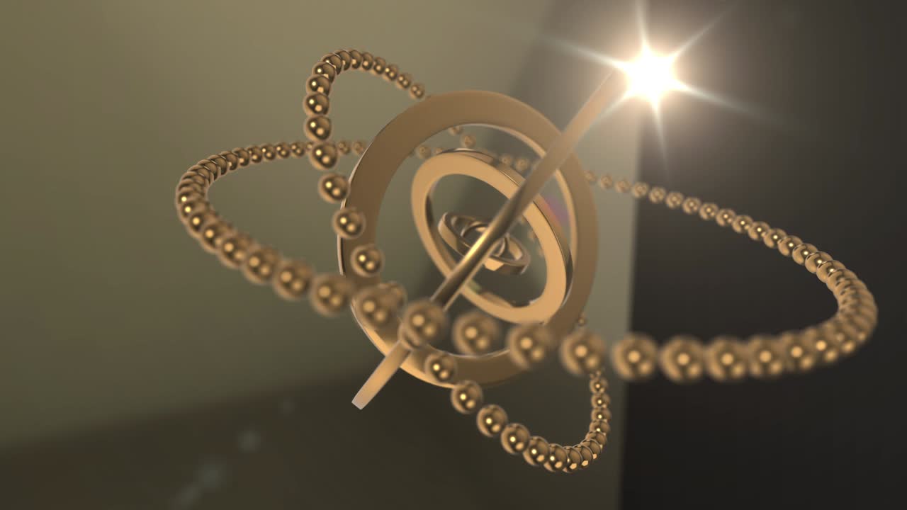 fondo geométrico metálico dorado