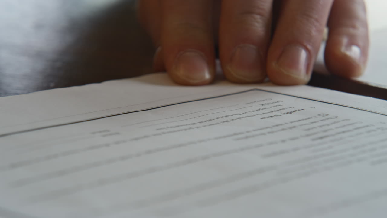 Ceo hands signing document at desk workplace closeup. Unknown executive writing