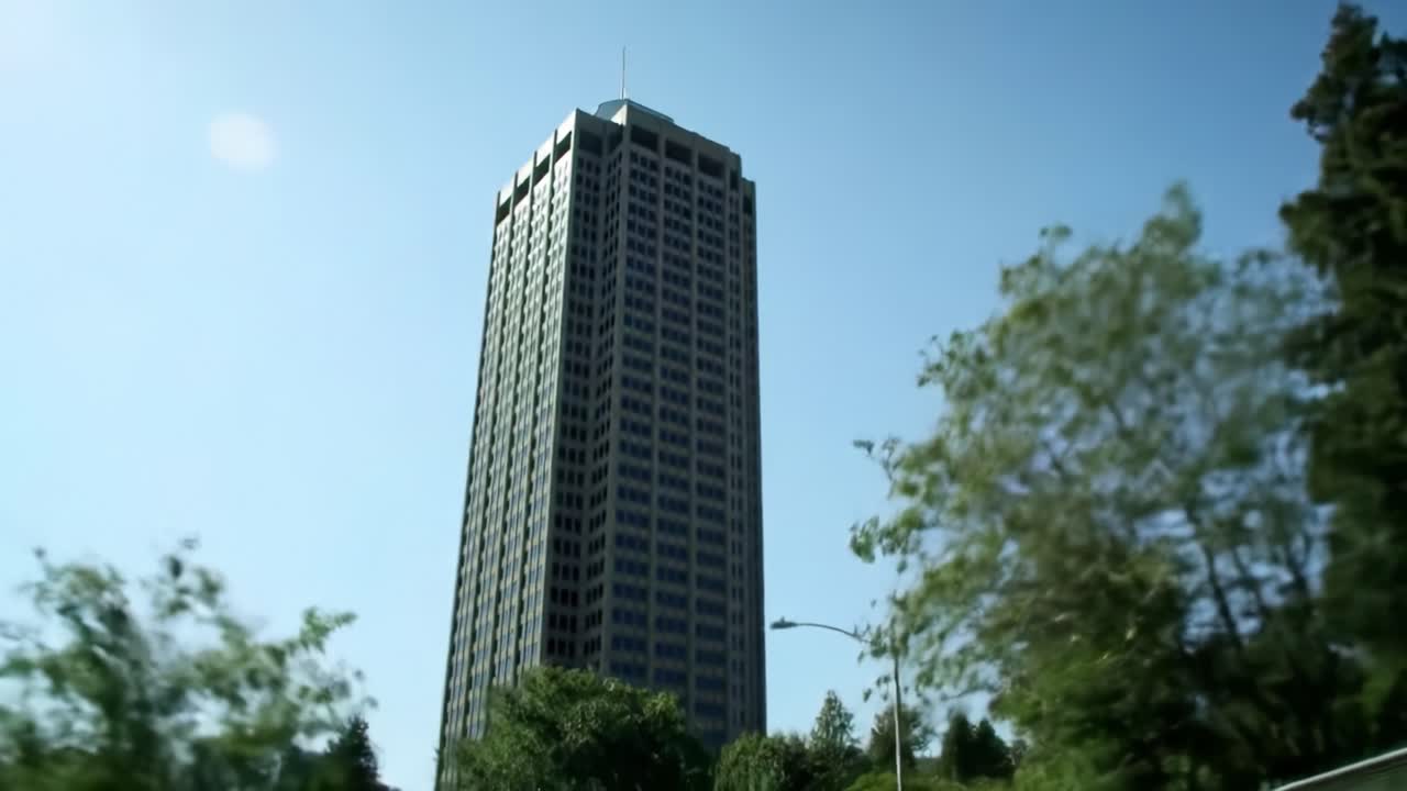 A Journey Through Urban Landscapes: Capturing the Transition from City Life to Natural Serenity Amidst High-Rise Structures and Greenery