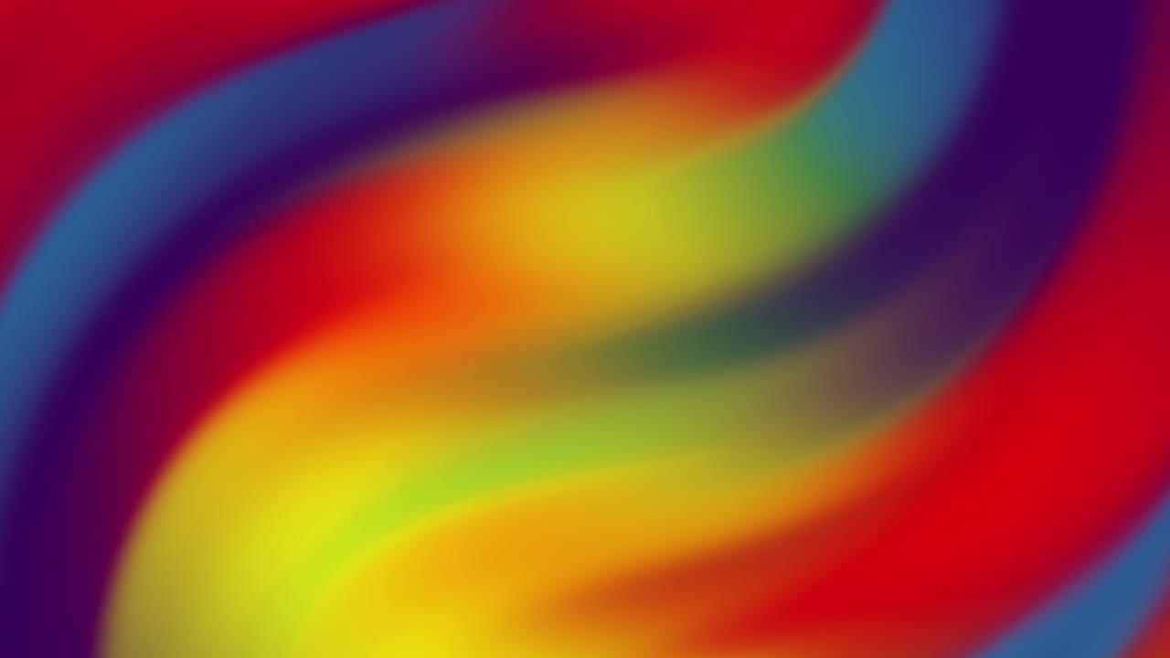 colorido brillante bucle sin costuras torcido gradiente fondo.3d hacer filas coloridas púrpura rojo amarillo azul rayas ondulantes