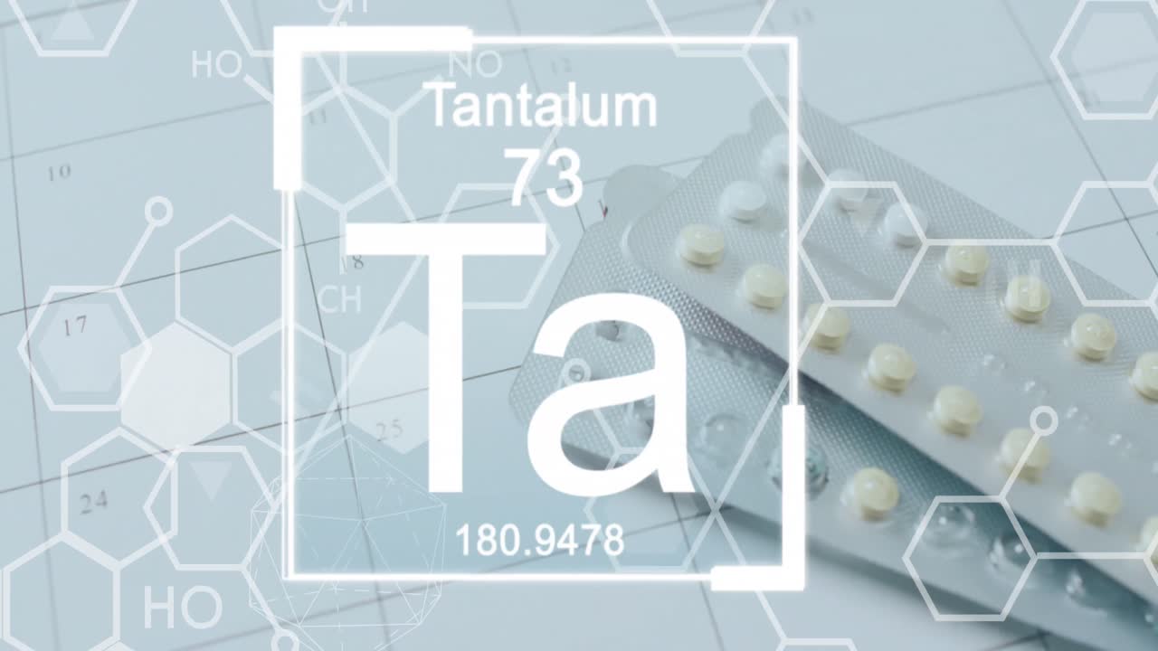 dna 스트랜드 다이어그램의 애니메이션과 데이터 처리는 알약을 통해