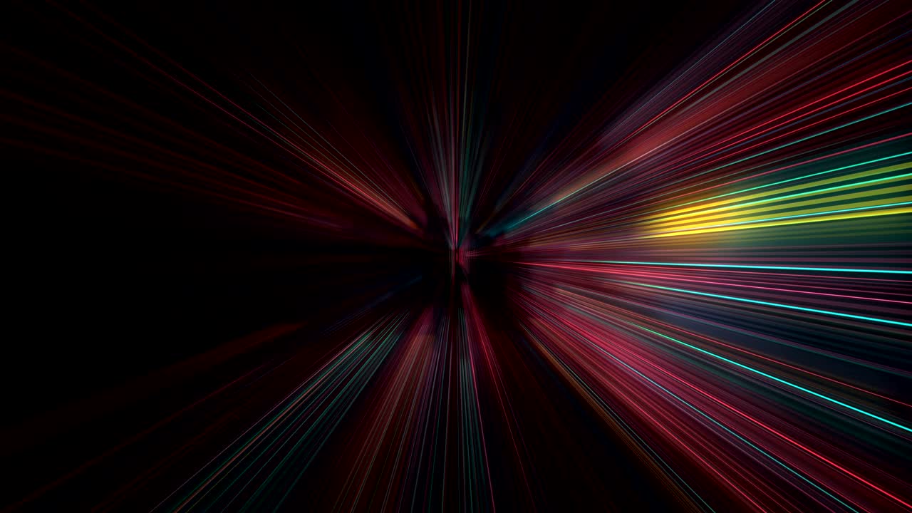 conceptos de negocios y tecnología abstractos de velocidad de curvatura futurista en 3d