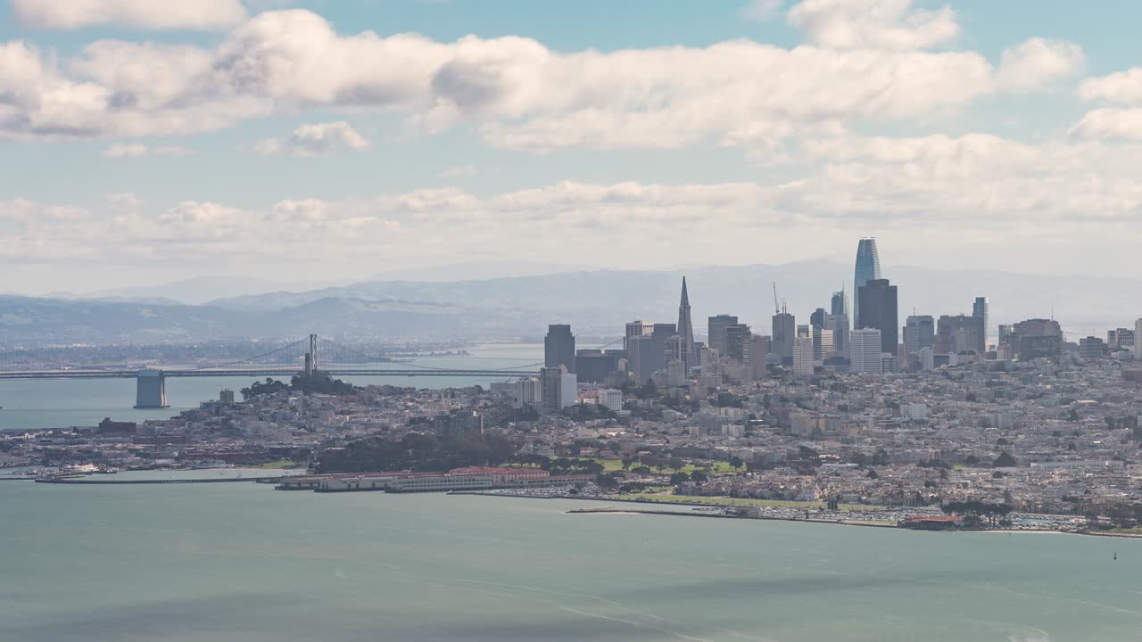 샌프란시스코, 미국, 타임스 - 낮 동안의 스카이 라인