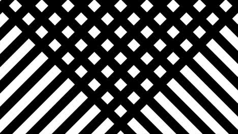 black and white geometric pattern