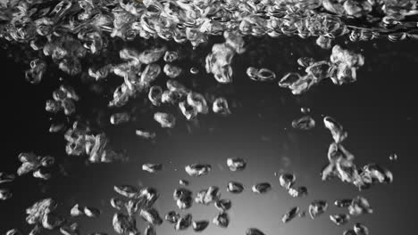 spaghetti falling in boiling water, slow motion