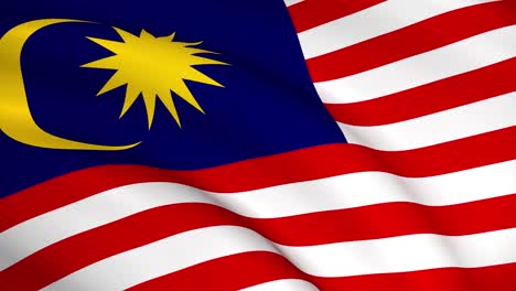 bandera nacional de malasia