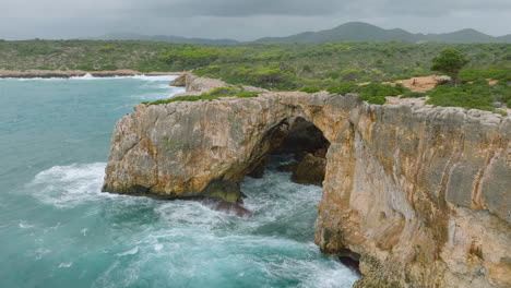 coastal arch in spain
