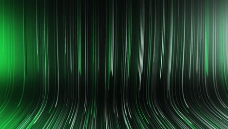 loop video bg. abstract colourful background with bright neon rays and glowing lines. green white looping background. seamless loop animation 4k stock footage