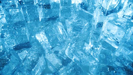 ice cubes closeup, abstract background.