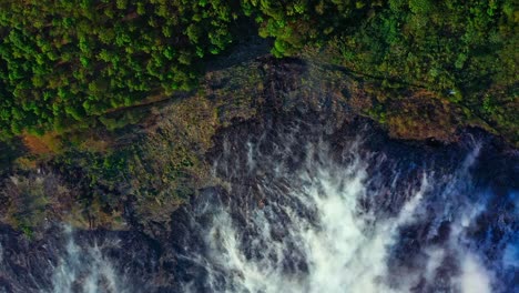 Un-Dron-Aéreo-Disparó-Sobre-Un-Bosque-En-Texas,-Revelando-Un-área-En-Llamas-Con-Humo-Espeso-Elevándose,-Fuego-Furioso,-Día-Soleado