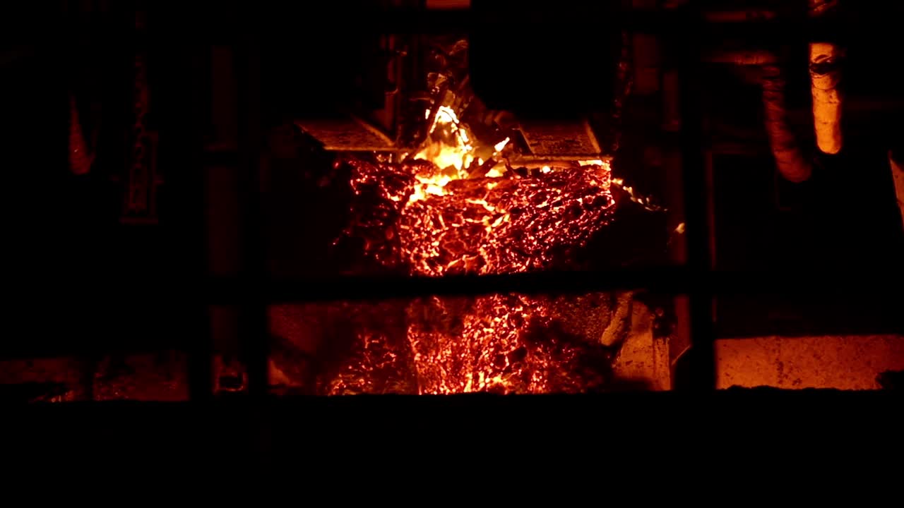 산업 연소 화재 - 스크랩 용해 3