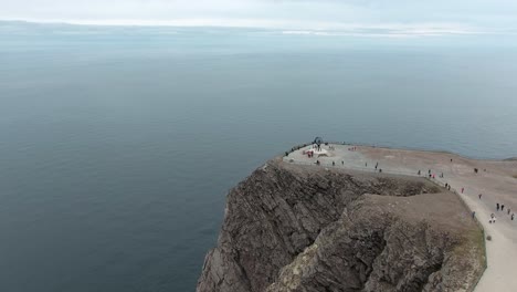 cabo norte (nordkapp) en el norte de noruega.