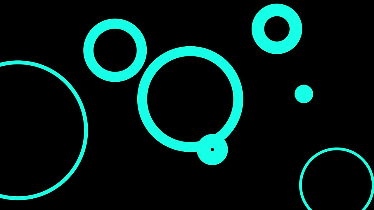 Shape animation circle spreading motion graphics