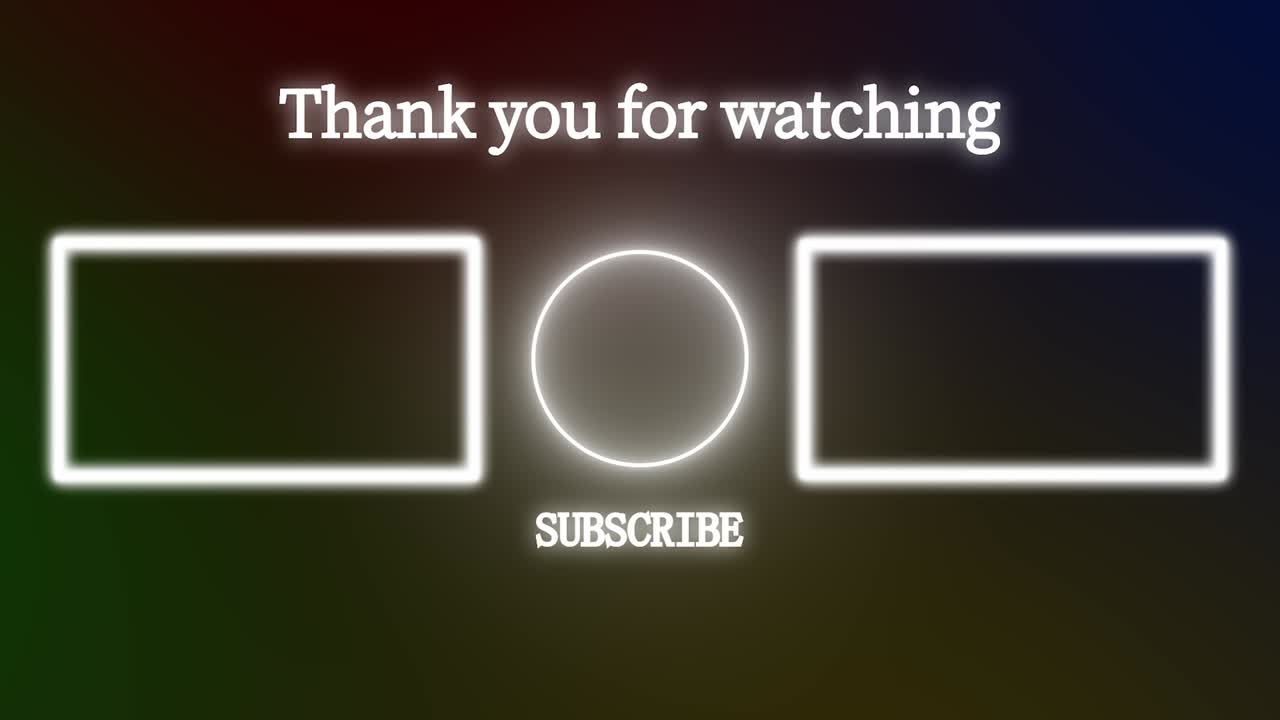 Gradazione semplice, grafica animata per schermata finale