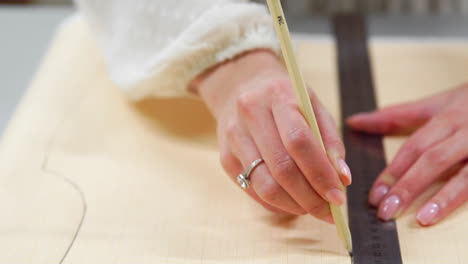 female fashion designers drawing sketches for clothes in atelier. sequence