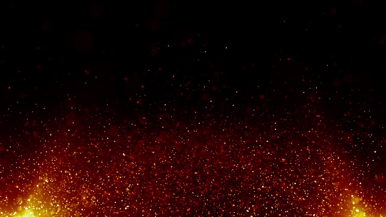 Particles dust abstract light bokeh motion titles cinematic background loop