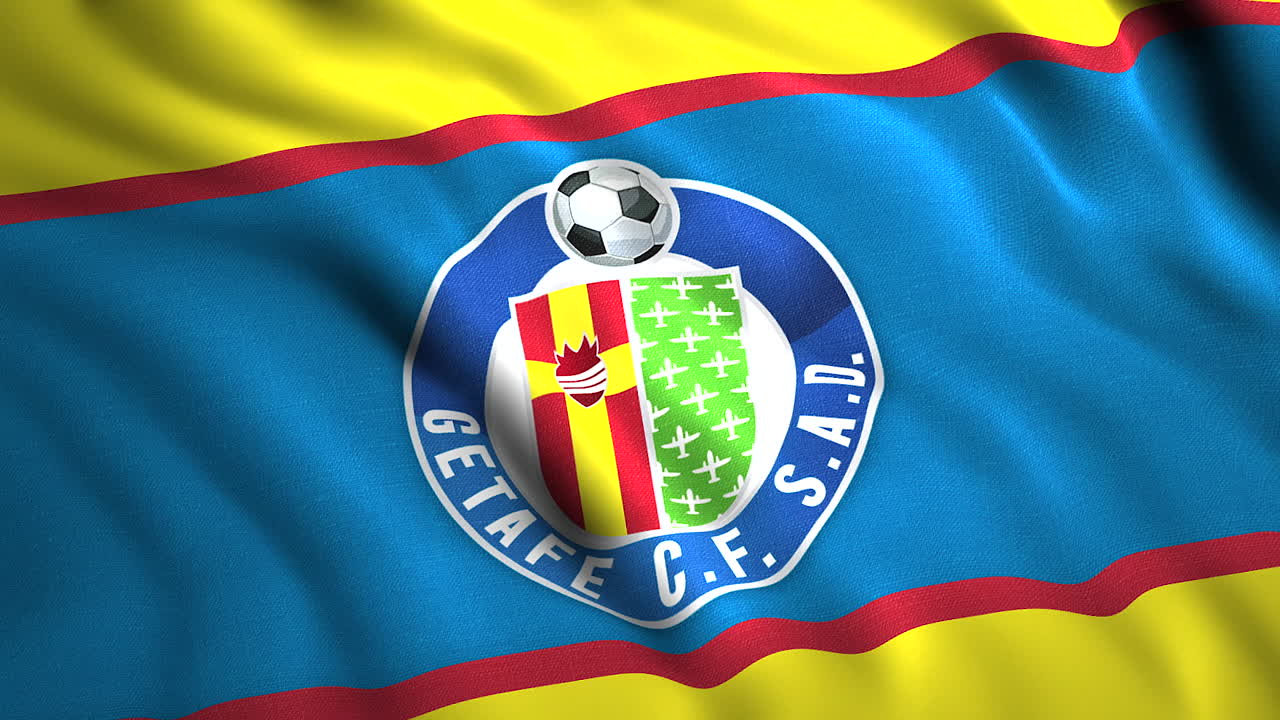 la bandera de la getafe cf
