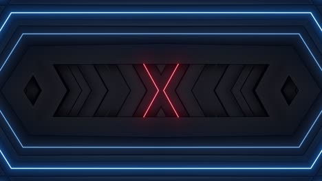 dark futuristic neon background