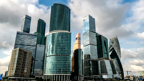 centro internacional de negocios de moscú los llamados rascacielos de la ciudad de moscú, consisten en grupos de negocios, residenciales y estilo de vida, el 25 de julio de 2019 en moscú, rusia.