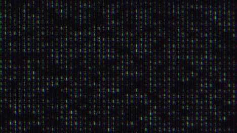 vintage tv screen pixelation