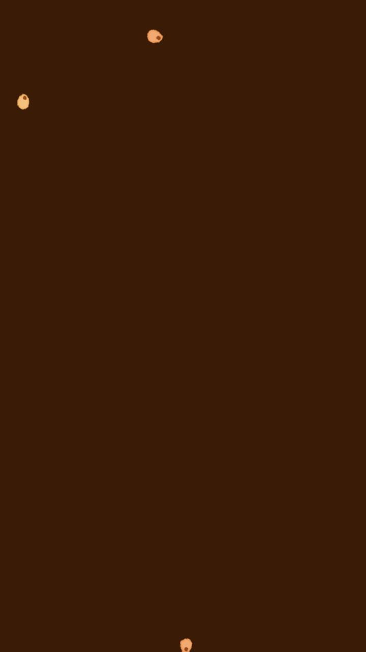 잎과 함께 평평한 디자인의 가을 배경의 애니메이션