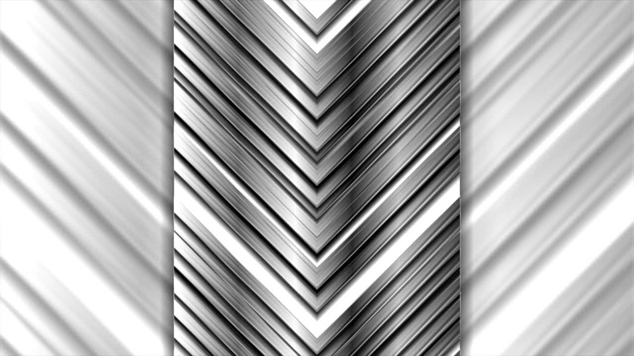 추상적인 기술, 금속 화살, 비디오 애니메이션