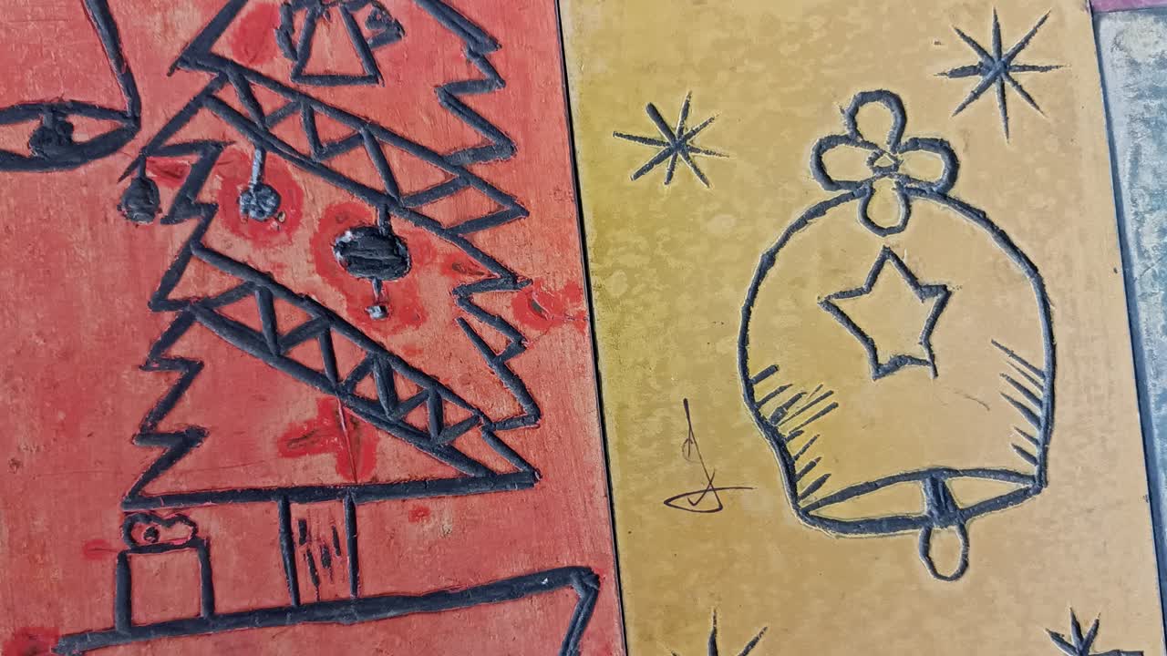 창의적인 배경 개념 - 축제 크리스마스 및 연휴 시즌