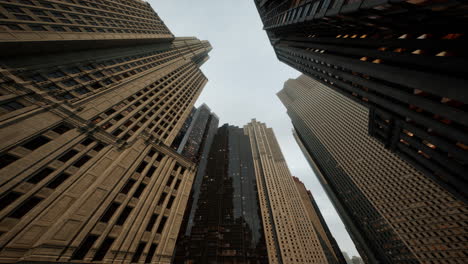 Blick-Nach-Oben-Auf-Ein-Modernes-Gebäude-In-Shanghai