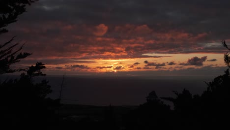 atardecer en pico do facho
