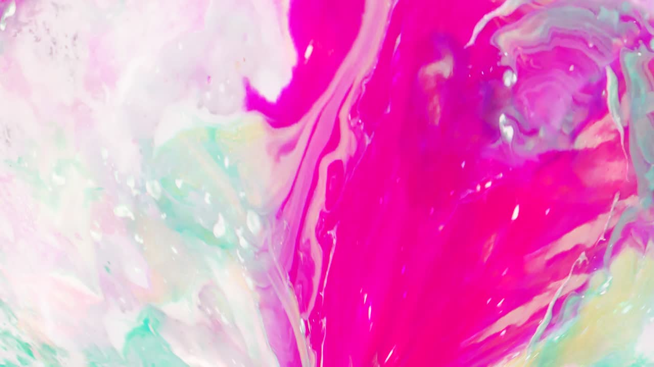 pintura giratoria. diseño abstracto. pintura abstracta. fondo de movimiento. fusión colorida. reacción de pintura. giro de colores. bucle