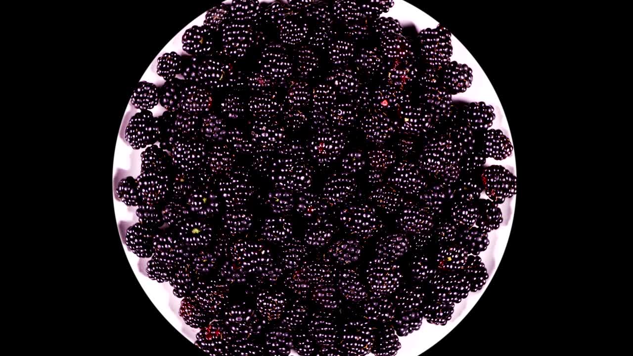 con placa giratoria de frambuesa