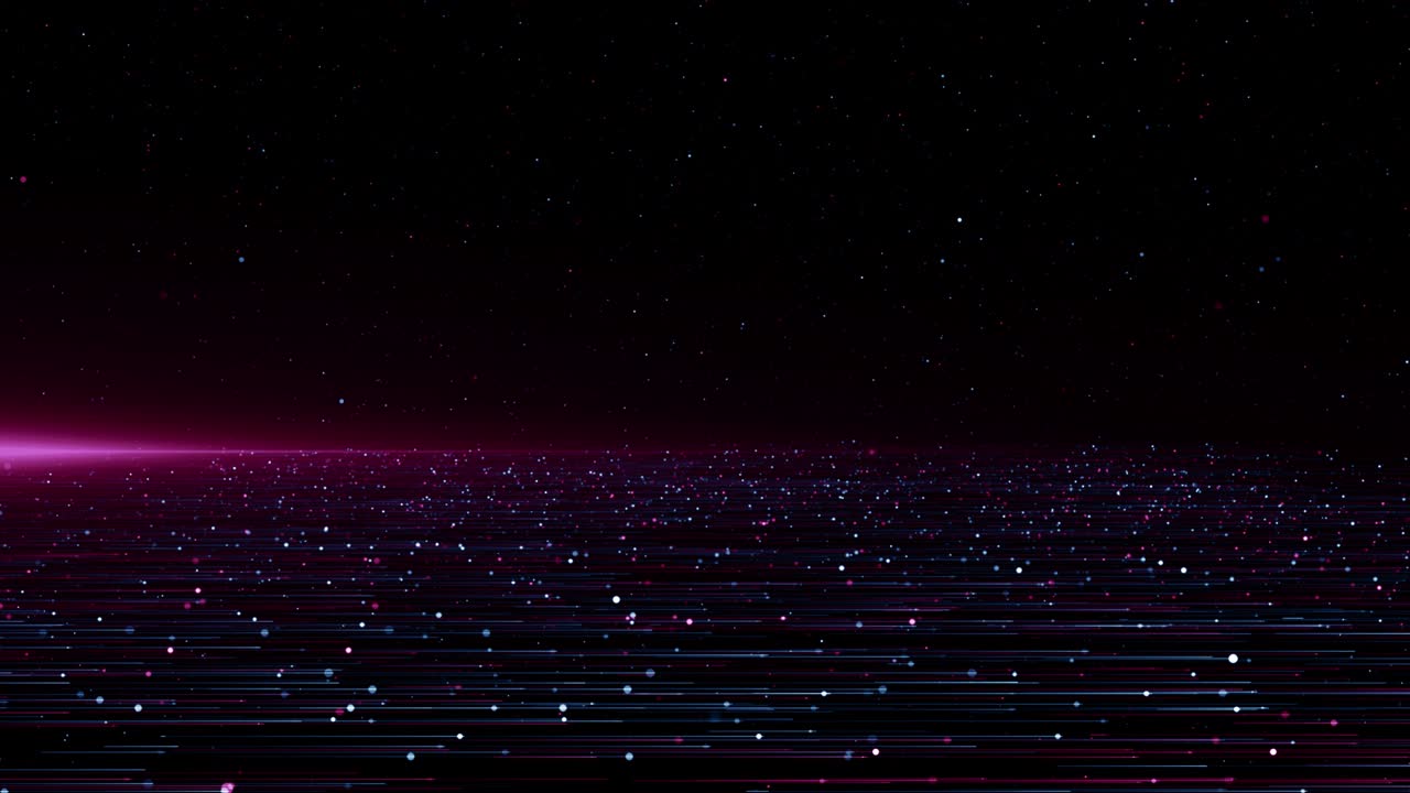Particles dust abstract light bokeh motion titles cinematic background loop