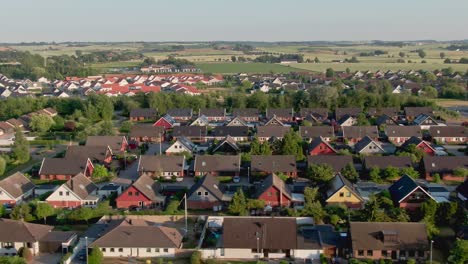 calm neighbourhood in staffanstorp, sweden