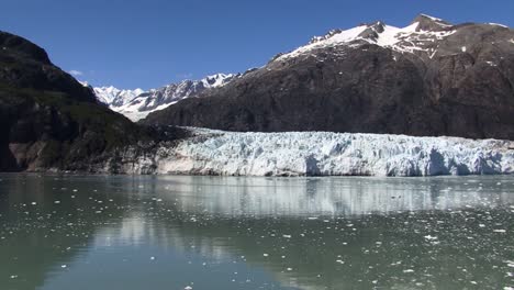 glaciares de alaska en verano. glaciar margarita
