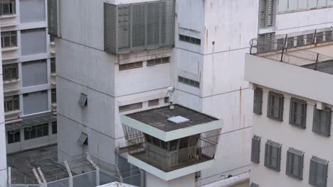 watchtower at the male correctional detention centre in hong kong