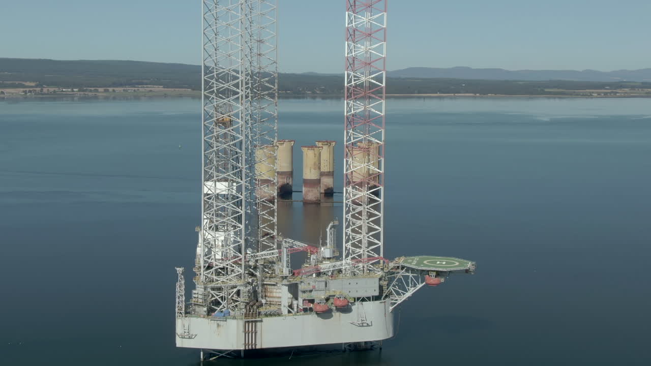 Offshore Drilling Rig in the Ocean