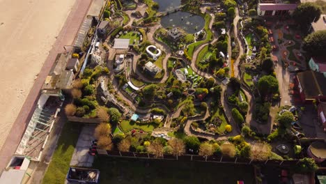 wonderland park great yarmouth england aerial