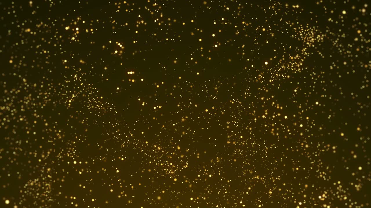 fundo de partículas de ouro bokeh