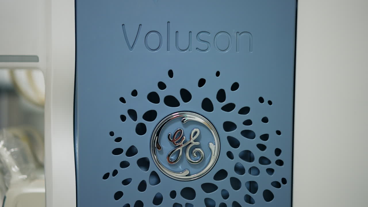 Voluson Medical Device with GE Logo