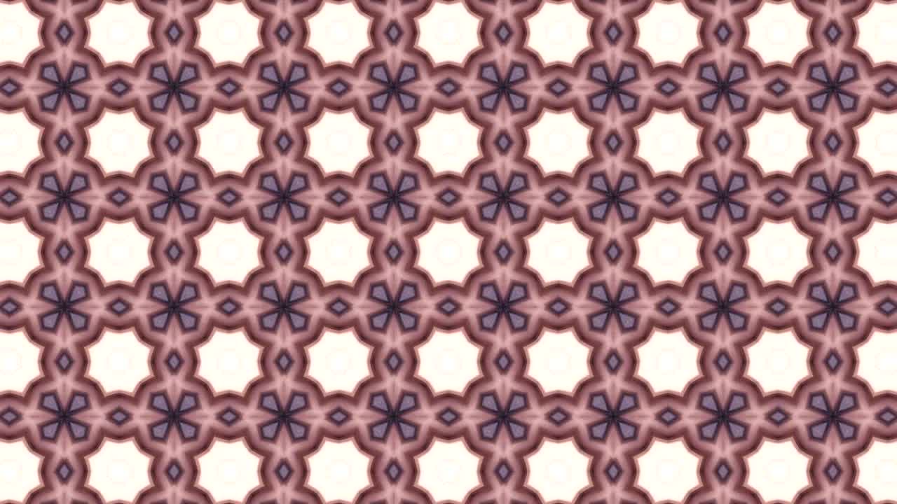 Abstract Colorful Kaleidoscope Background Movement