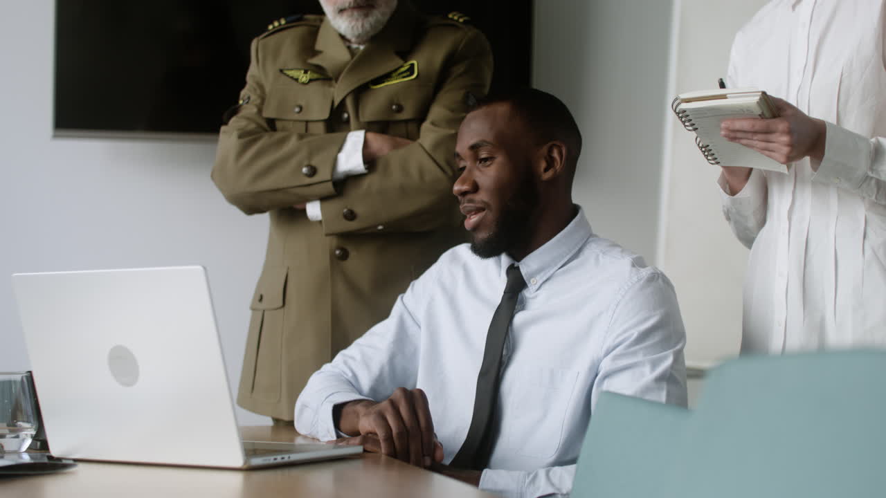 Business meeting at the office