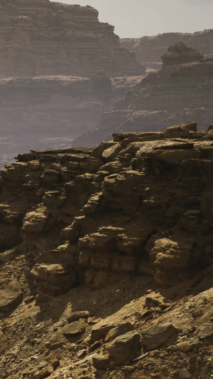Stunning rocks and cliffs reveal the beauty of the desert landscape
