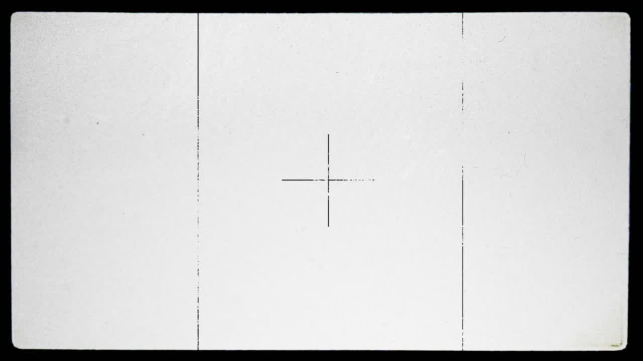 Vintage camera viewfinder overlay