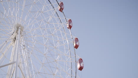 ferris wheel against a clear sky