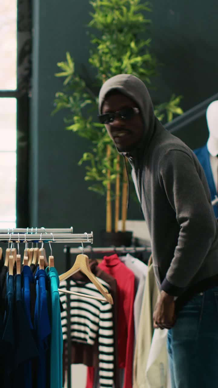 Clothing Retail Display