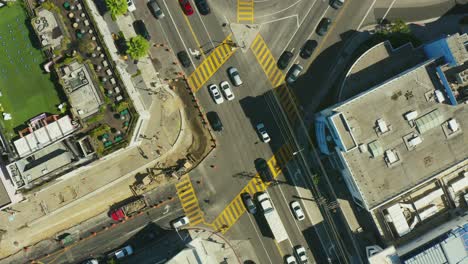 Intersección-De-La-Ciudad---Hollywood,-California