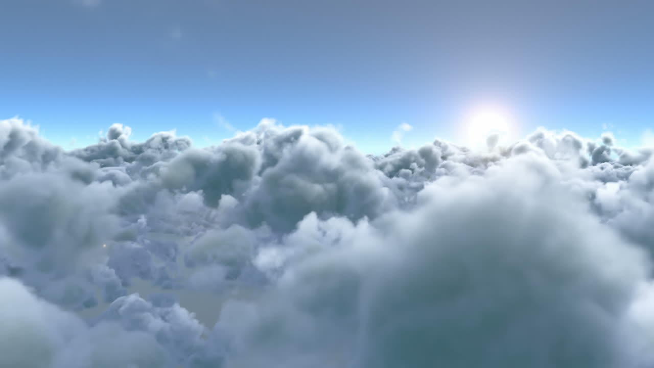 하늘에 흰 구름