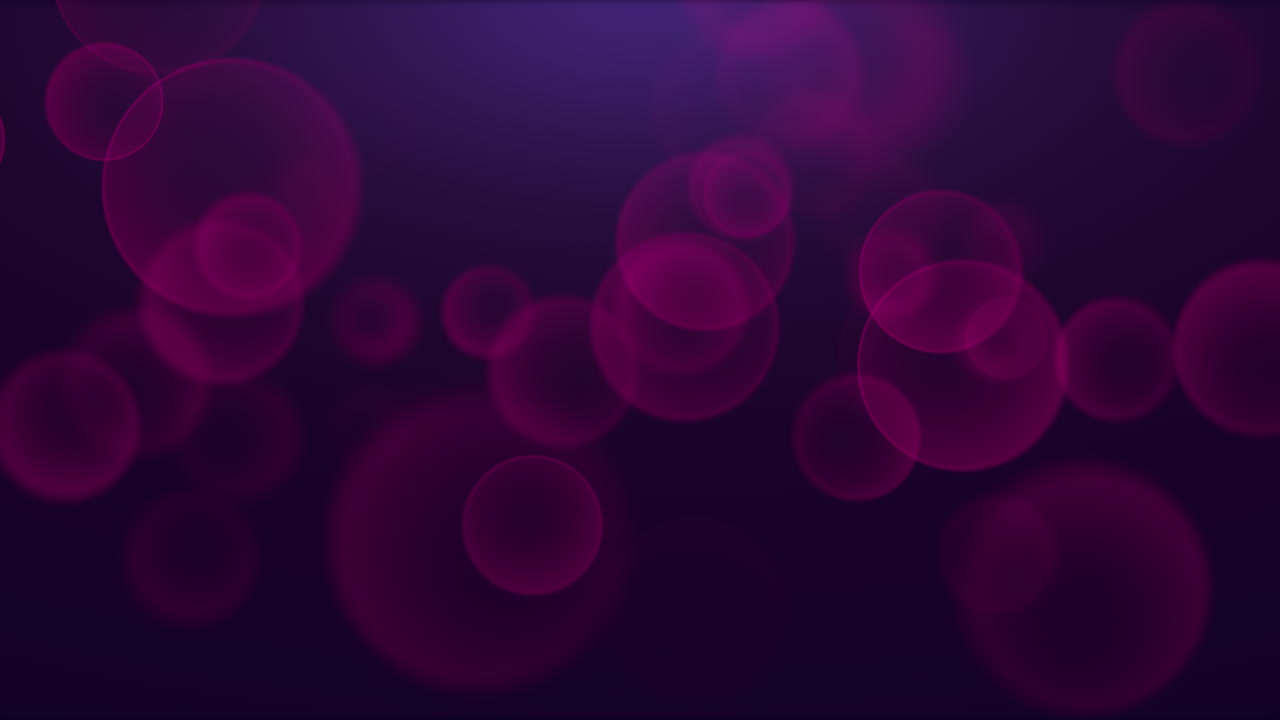 animación volando y partículas abstractas de movimiento y bokeh redondo 20