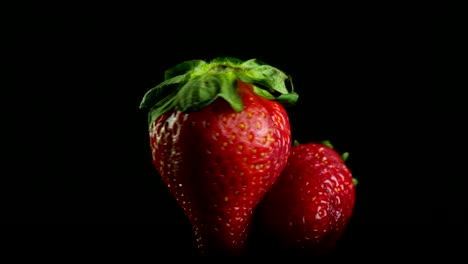 two strawberries fruit loop rotation