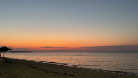 spectacular greek sunset in ultra high definition